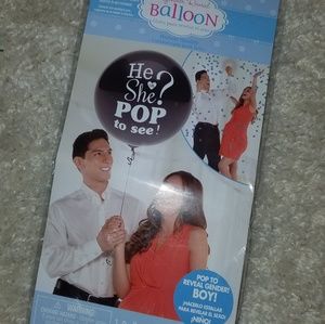 SOLD- BOY Gender reveal balloon BOY
